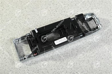Centre console cover / trim / moulding, PDK, Galvano silver
