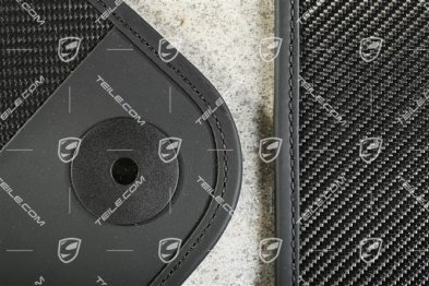 Zestaw dywaników, carbon, 4 części