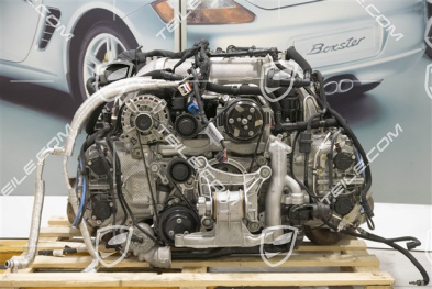 Engine 4.0L for manual gearbox, Cayman GT4 / Boxster Spyder, DWA / 420 PS, complette, mileage about 5.000 km