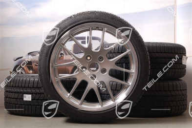 20-inch RS Spyder winter wheel set, wheels: 9,5J x 20 ET65 + 10,5J x 20 ET65 + Continental winter tyres 255/40 R20 + 285/35 R20, without TPM sensors