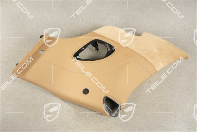 Cabrio, Seitenwandverkleidung, hinten, Leder, Sandbeige, L