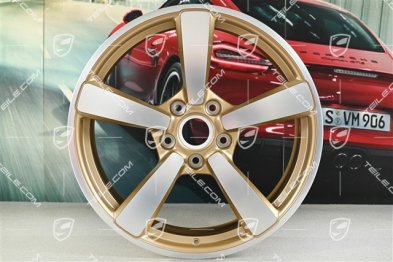 20" felga Carrera Exclusive, 8,5J x 20 ET50, aurum, złoto-matowe
