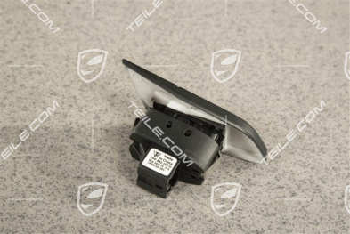 Central locking switch, Black matte, L