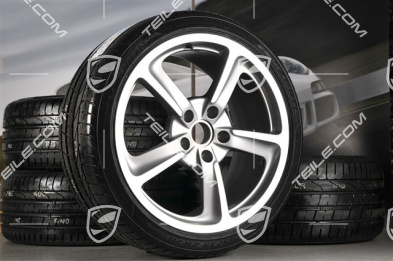 20" SportTechno Sommerräder Satz,  8,5J x 20 ET57 + 10J x 20 ET50, 235/35 ZR20 + 265/35 ZR20 mit RDK