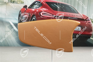 Mittelkonsole, Blende, Leder, seitlich, Braun/Natur, Coupe/ Targa, L