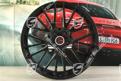 22-inch wheel rim set RS Spyder, 10J x 22 ET48 + 11,5J x 22 ET52, black satin-matt