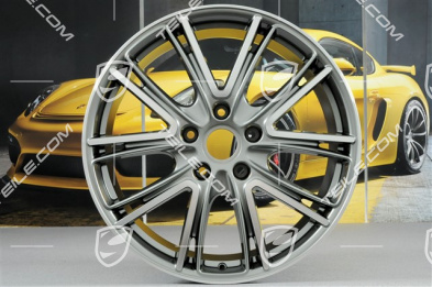 20-inch wheel rim Exclusive Design, 9,5J x 20 ET71, for winter use, platinum silver
