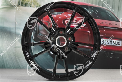 20" Felge Carrera, 11J x 20 ET66, für Winterräder, in Schwarz Hochglanz