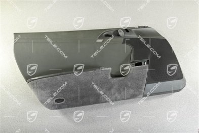 Türverkleidung, Bose Klangpaket, Kunstleder / Slush, Steingrau, RHD, L