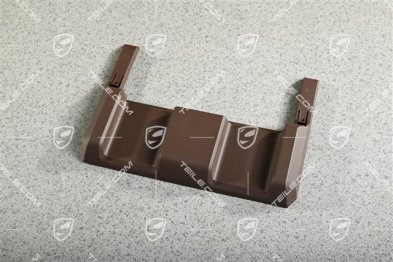 Cover trim for centre seat rail, Backseat, Truffle Brown