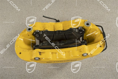 PCCB fixed calliper, Yellow, R