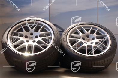 20" Komplet kół letnich RS Spyder Design, felgi 9,5J x 20 ET65 + 11J x 20 ET68 + opony 255/40 ZR20 + 295/35 ZR20, Michelin