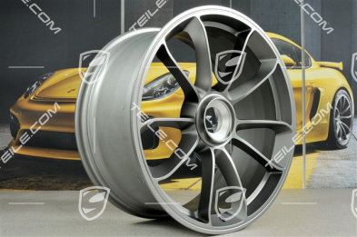 20" felga GT3RS, 9,5J x 20 ET50, platynowa satyna
