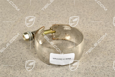 Abgasanlage Spannband / Spannschelle mit Verschraubungssatz