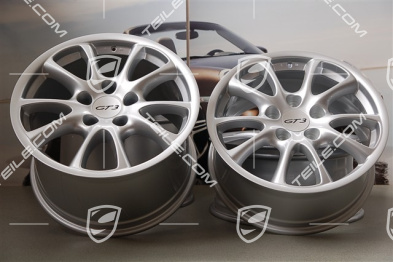 18-inch GT3, 8J x 18 ET50 + 11J x 18 ET63
