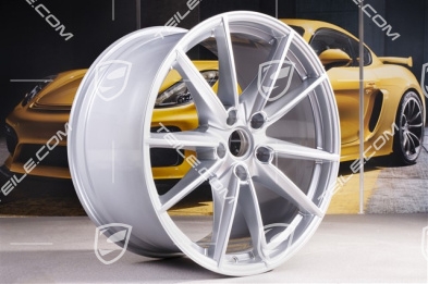 21-inch wheel rim Carrera S, 11J x 21 ET66, Brilliant Chrome finish