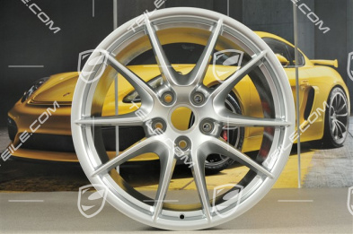20" Carrera S III wheel rim set, 8,5J x 20 ET51 + 11J x 20 ET52, brilliant chrome finish
