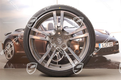 19" Sommerräder Satz Turbo II, Felgen 8J  x 19 ET57 + 11J x 19 ET 51 + Sommerreifen 235/35 ZR 19 + 305/30 ZR 19, ohne RDK