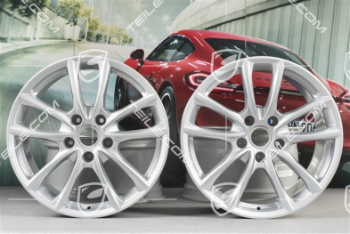 19" Felgensatz Panamera S, 9J x 19 ET64 + 10,5J x 19 ET62