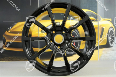 20" Felga Carrera Classic (II), 11,5J x 20 ET76, czarny połysk