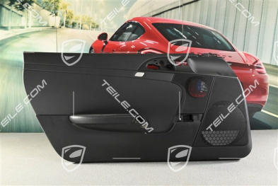 Tapicerka drzwi, do Cayman R, czarna, L