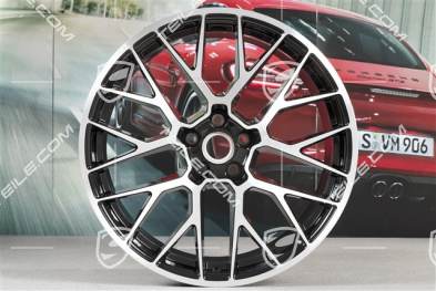 20-inch alloy wheel RS-Spyder Design, 9J x 20 H2 ET 26 + 10J x 20 H2 ET19, black high gloss