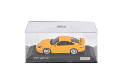 Porsche 911 996.1 GT3, speed yellow/black, Spark, scale 1:43