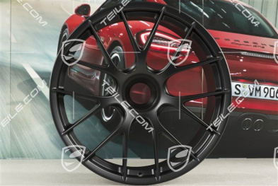 20"+21" GT2RS/GT3RS Magnesium Radsatz, Felgen 9,5 J x 20 ET50 + 12,5 J x 21 ET48, Schwarz seidenglanz