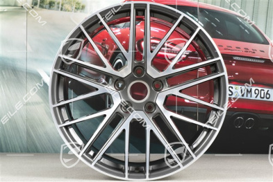 20+21-inch wheel rim set Turbo V, rims: front 9J x 20 ET41 + rear 11,J x 21 ET67