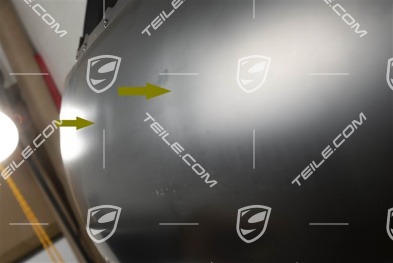 Rear lid, minimal transport marks / minimal dent