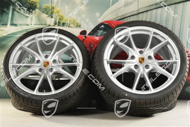 20-inch winter wheels set Carrera S (IV), rims 8,5J x 20 ET49 + 11J x 20 ET78 + Pirelli Sottozero II winter tyres 245/35 R20 + 295/30 R20