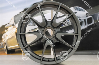 19-inch GT3 II wheel set, titanium met., front 8,5J x 19 + rear 12J x 19, for GT3