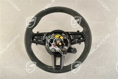 PDK Kierownica multifunkcyjna, Sport Chrono Package Plus, Alcantara Race Tex, czarna