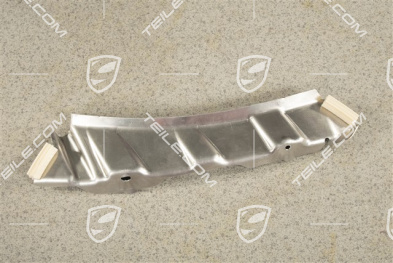 Turbo, Rear bumper Heat protection / heat shield, lower, R