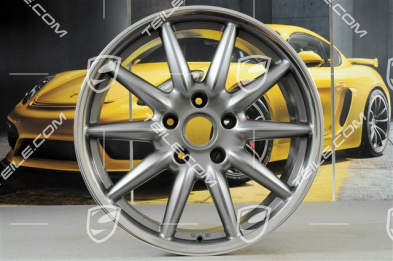 19" Felgensatz Carrera Sport, 8,5J x 19 ET55 + 11,5J x 19 ET67, GT Silber