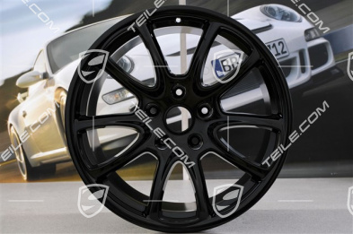 19-inch GT3 wheel, 12J x 19 ET68, black high gloss