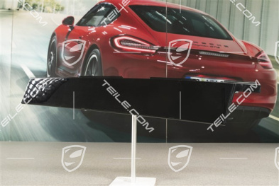 Front door / B-pillar outer cover, Black, R
