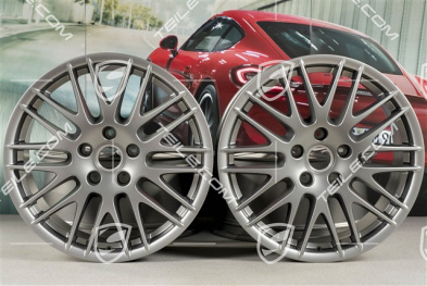 20" Felgensatz RS Spyder, 9J x 20 ET57, Platinum-Seidenmatt