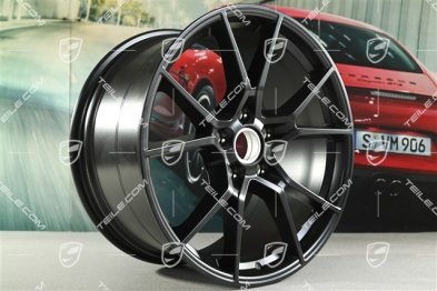 20-inch wheel rim, Cayenne S, 10,5J x 20 ET55,  black satin-matt