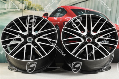 21" komplet felg "911 Turbo 5 Design", 9,5J x 21 ET27 + 10J x 21 ET19