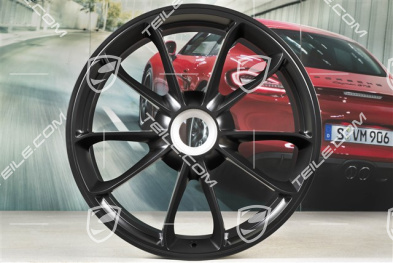 20" Felge GT3, 9J x 20 ET55, schwarz-seidenmatt