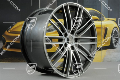 21-inch Turbo IV wheel rim set, 9,5J x 21 ET71 + 11,5J x 21 ET69