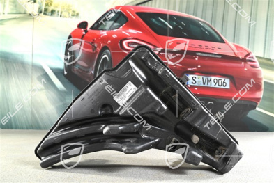 Windshield wash system reservoir / tank, with headlight cleaning system