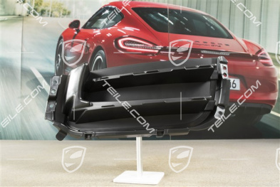 Front bumper Grille / Insert Cover, Black, R