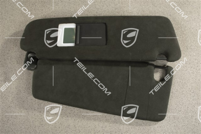 Sonnenblende, Spiegel beleuchtet, Alcantara Schwarz, R