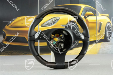 Steering wheel, Multi-Function, Heating, Selector lever, Black, Anthracite Birch