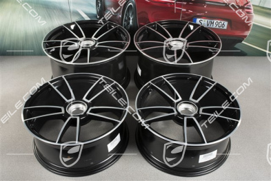 20+21" Felgensatz Turbo Sport 4 für 992.1 GTS, 8,5J x 20 ET50 + 11,5J x 21 ET67