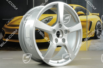 19-inch Cayman S wheel rim set, 8J x 19 ET57 + 10J x 19 ET45