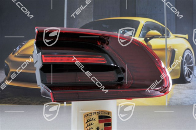 Rear light, inner, red-black (dark), L
