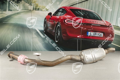 Abgasrohr mit Vorschalldämpfer, V6 Turbo 3,0L, R